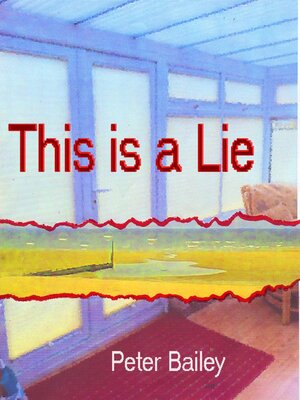 cover image of This is a lie